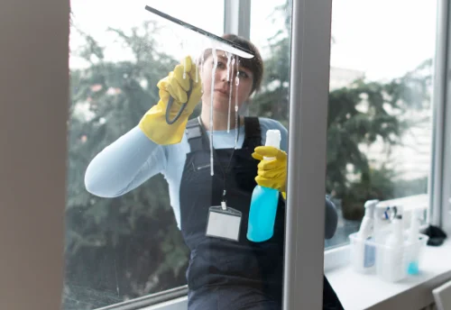 Nettoyage de vitres intérieures et extérieures à Ormoy